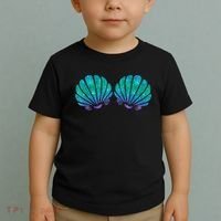 Mermaid Sea Shell Bra Costume Toddler T-Shirt thumb 2
