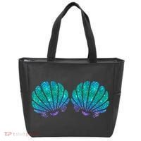 Mermaid Sea Shell Bra Costume Tote Bag thumb 0