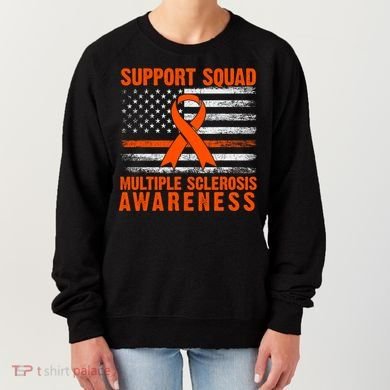 Ms Support Squad Multiple Sclerosis Awareness Women's Sweatshirt