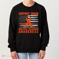 Ms Support Squad Multiple Sclerosis Awareness Women's Sweatshirt thumb 0