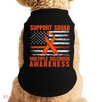 Ms Support Squad Multiple Sclerosis Awareness Doggie Tank thumb 0