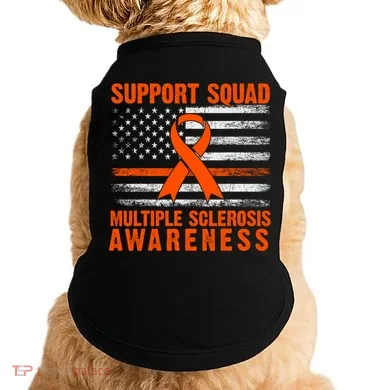 Ms Support Squad Multiple Sclerosis Awareness Doggie Tank