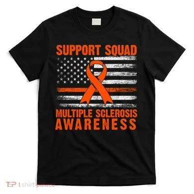 Ms Support Squad Multiple Sclerosis Awareness T-Shirt