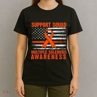 Ms Support Squad Multiple Sclerosis Awareness T-Shirt thumb 4