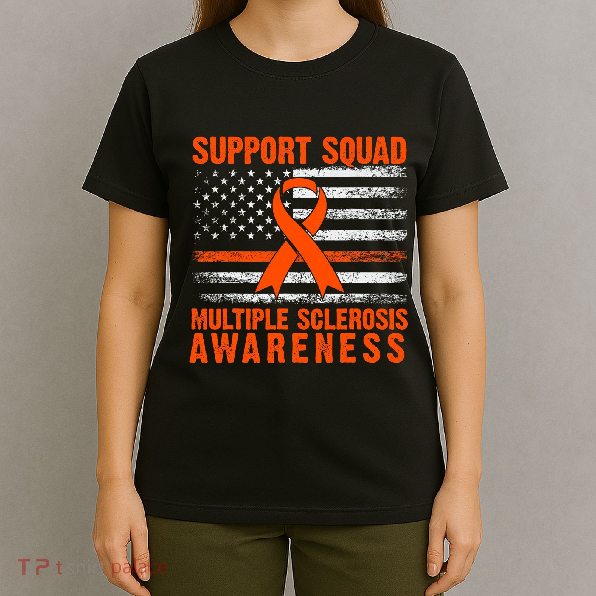 Ms Support Squad Multiple Sclerosis Awareness T-Shirt