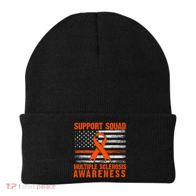 Ms Support Squad Multiple Sclerosis Awareness Beanie
