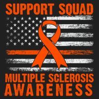 Ms Support Squad Multiple Sclerosis Awareness Beanie thumb 2