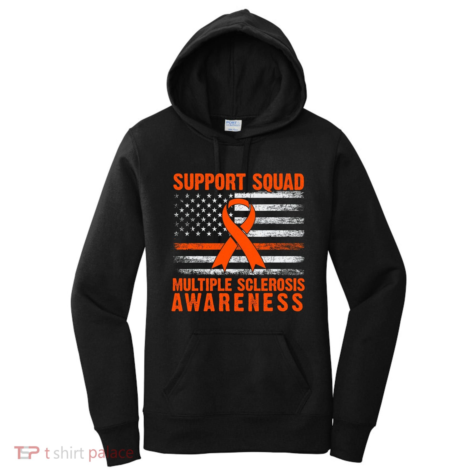 Ms Support Squad Multiple Sclerosis Awareness Women's Hoodie