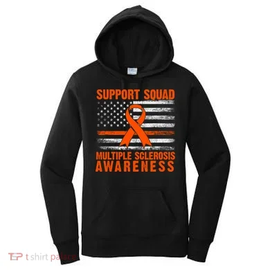 Ms Support Squad Multiple Sclerosis Awareness Women's Hoodie