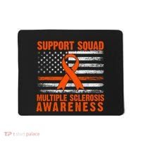 Ms Support Squad Multiple Sclerosis Awareness Mousepad thumb 0