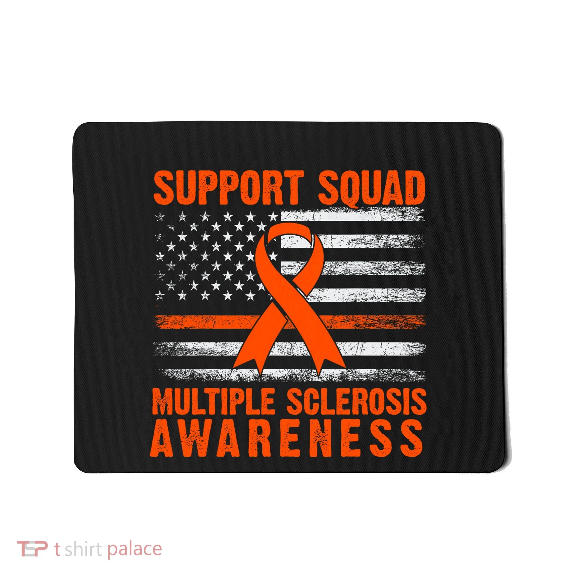 Ms Support Squad Multiple Sclerosis Awareness Mousepad