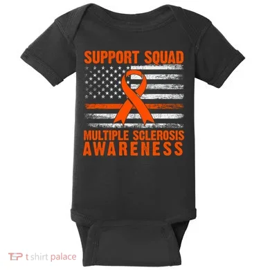 Ms Support Squad Multiple Sclerosis Awareness Baby Bodysuit