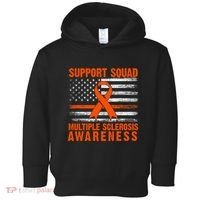Ms Support Squad Multiple Sclerosis Awareness Toddler Hoodie thumb 0