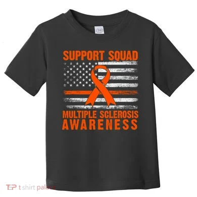 Ms Support Squad Multiple Sclerosis Awareness Toddler T-Shirt