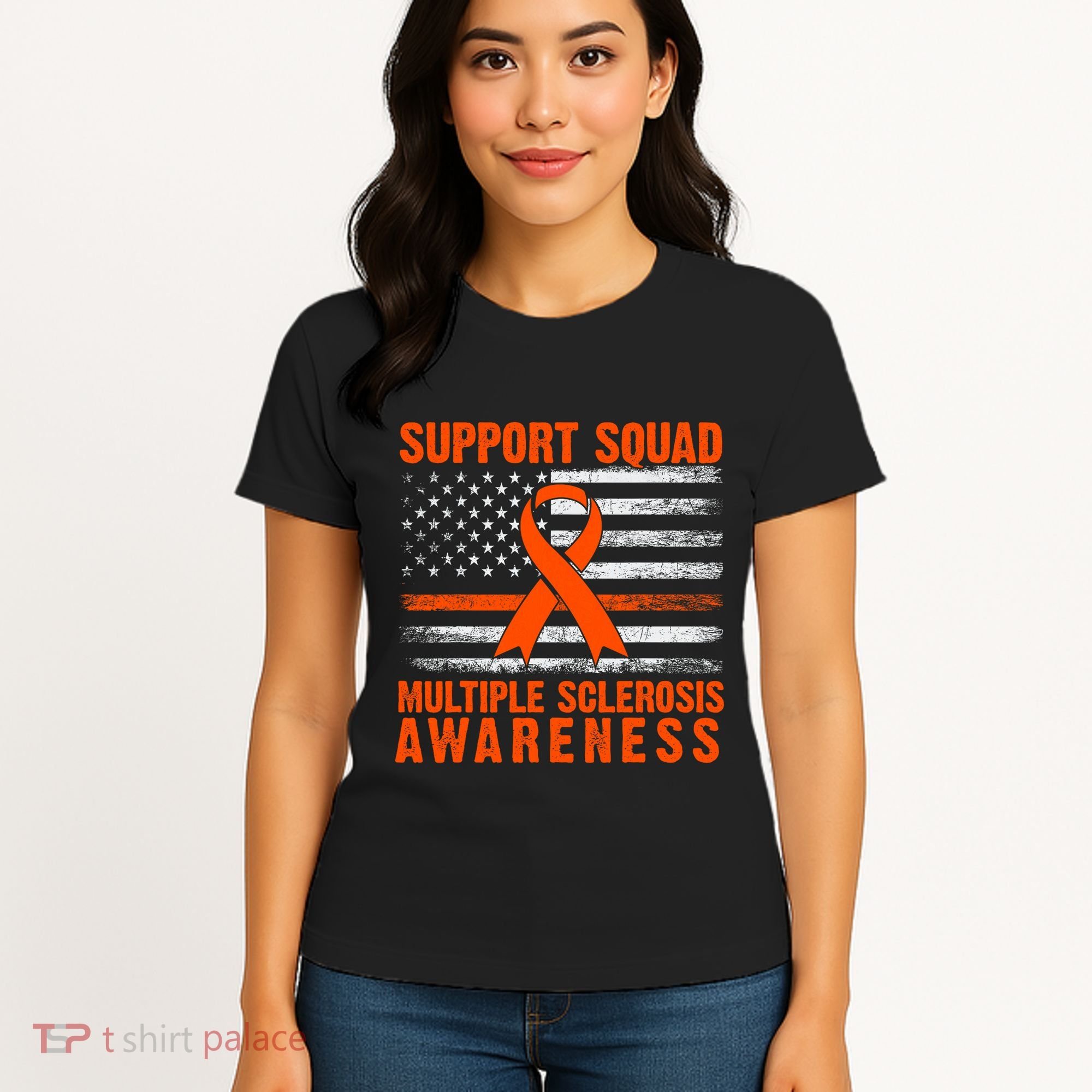 Ms Support Squad Multiple Sclerosis Awareness Women's T-Shirt