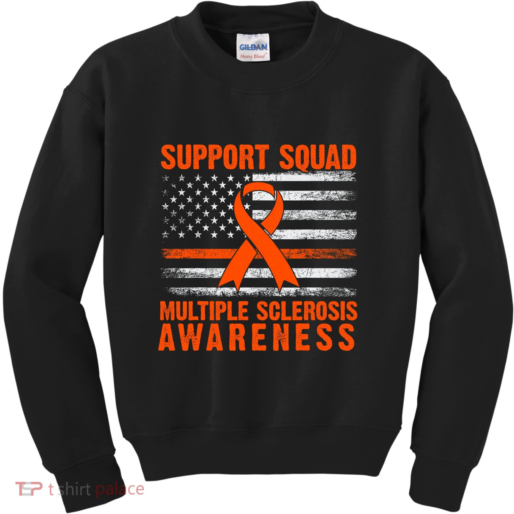 Ms Support Squad Multiple Sclerosis Awareness Kids Sweatshirt