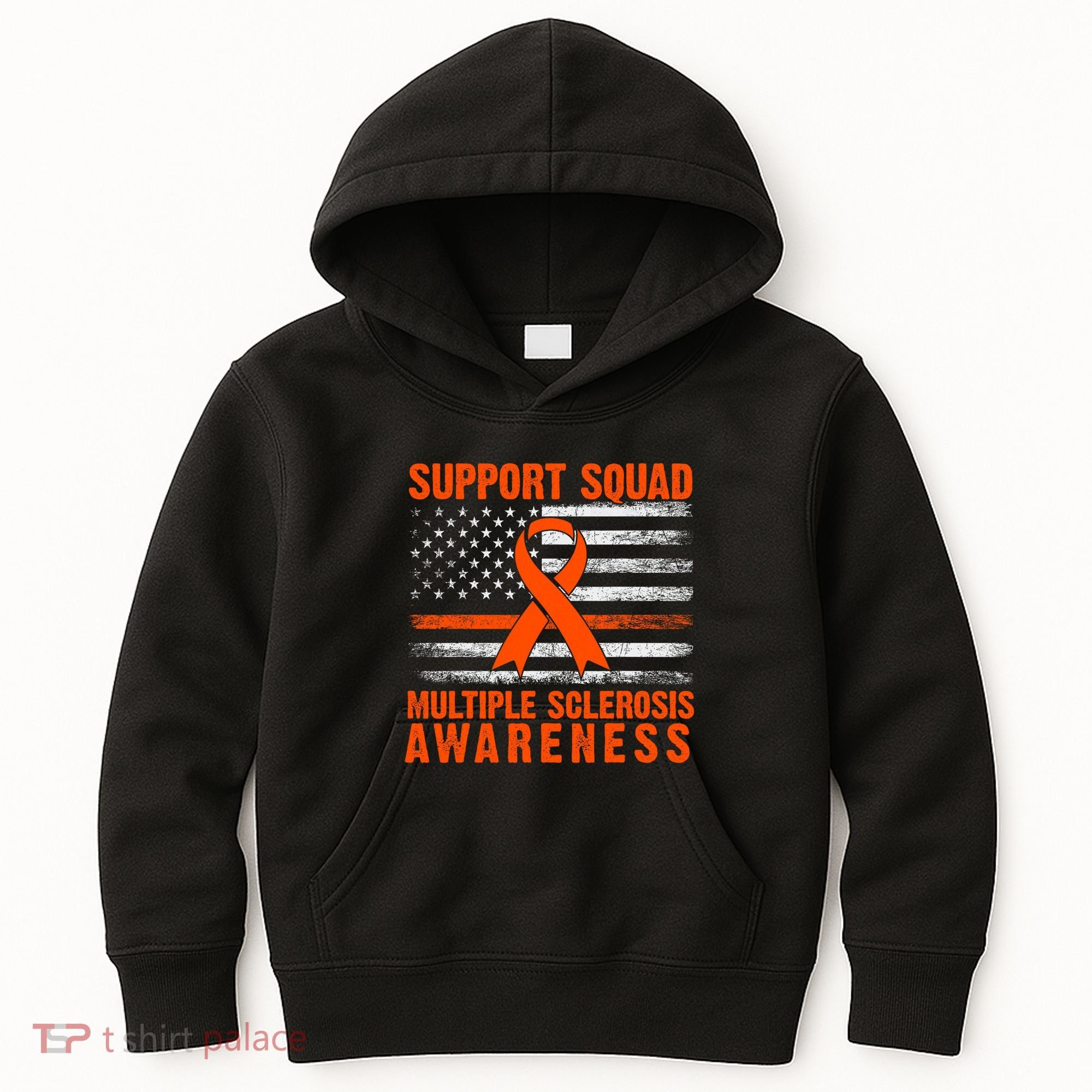 Ms Support Squad Multiple Sclerosis Awareness Kids Hoodie