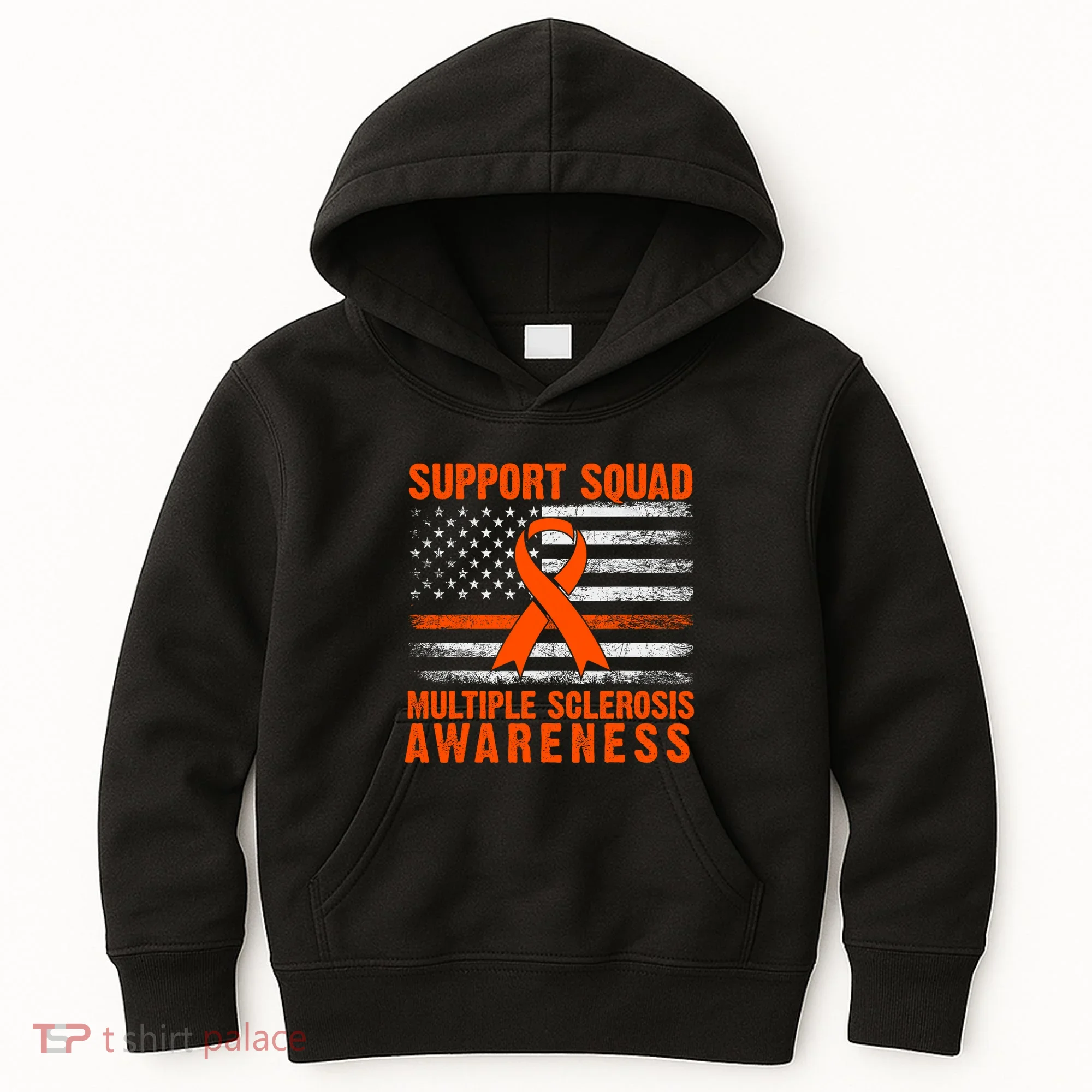 Ms Support Squad Multiple Sclerosis Awareness Kids Hoodie