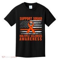 Ms Support Squad Multiple Sclerosis Awareness Kids T-Shirt thumb 0