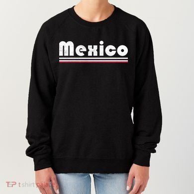Mexico Soccer Stripe Jersey Logo Fan Women's Sweatshirt