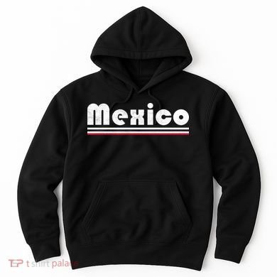 Mexico Soccer Stripe Jersey Logo Fan Hoodie