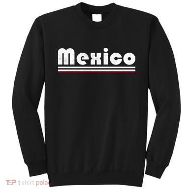 Mexico Soccer Stripe Jersey Logo Fan Sweatshirt