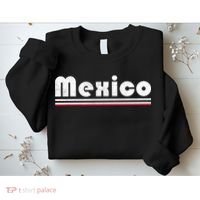 Mexico Soccer Stripe Jersey Logo Fan Sweatshirt thumb 2