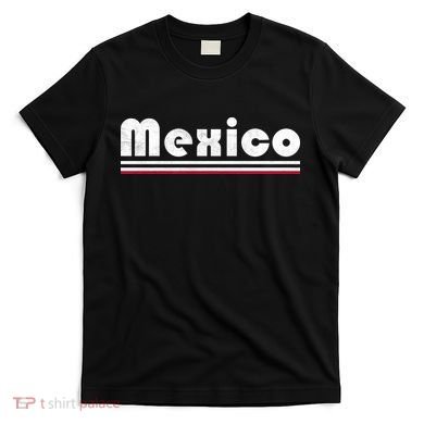 Mexico Soccer Stripe Jersey Logo Fan T-Shirt