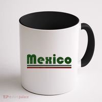 Mexico Soccer Stripe Jersey Logo Fan Coffee Mug thumb 1