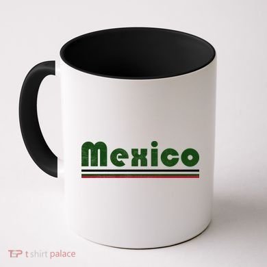 Mexico Soccer Stripe Jersey Logo Fan Coffee Mug