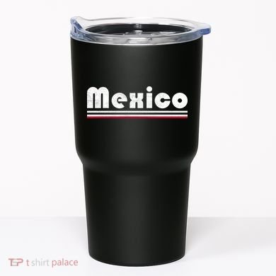 Mexico Soccer Stripe Jersey Logo Fan Tumbler