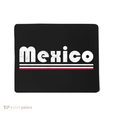Mexico Soccer Stripe Jersey Logo Fan Mousepad