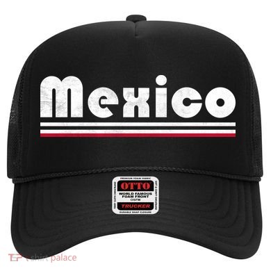 Mexico Soccer Stripe Jersey Logo Fan Hat