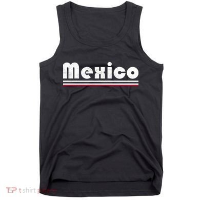 Mexico Soccer Stripe Jersey Logo Fan Tank Top