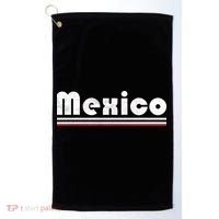 Mexico Soccer Stripe Jersey Logo Fan Golf Towel thumb 0
