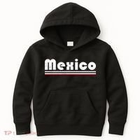 Mexico Soccer Stripe Jersey Logo Fan Kids Hoodie thumb 0