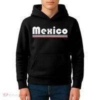 Mexico Soccer Stripe Jersey Logo Fan Kids Hoodie thumb 4