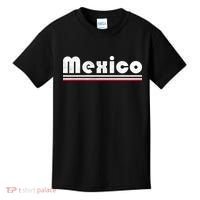 Mexico Soccer Stripe Jersey Logo Fan Kids T-Shirt thumb 0