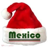 Mexico Soccer Stripe Jersey Logo Fan Santa Hat thumb 0