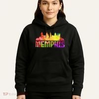 Memphis Skyline Tennessee Souvenir Gift Hoodie thumb 5