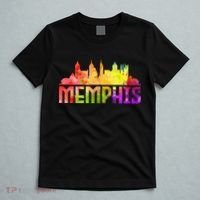 Memphis Skyline Tennessee Souvenir Gift T-Shirt thumb 5