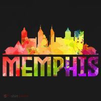 Memphis Skyline Tennessee Souvenir Gift Women's Hoodie thumb 2