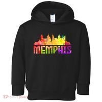 Memphis Skyline Tennessee Souvenir Gift Toddler Hoodie thumb 0