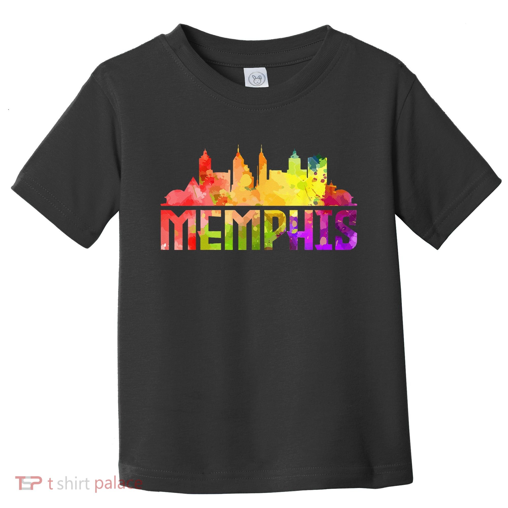 Memphis Skyline Tennessee Souvenir Gift Toddler T-Shirt