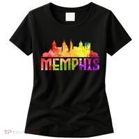 Memphis Skyline Tennessee Souvenir Gift Women's T-Shirt thumb 0