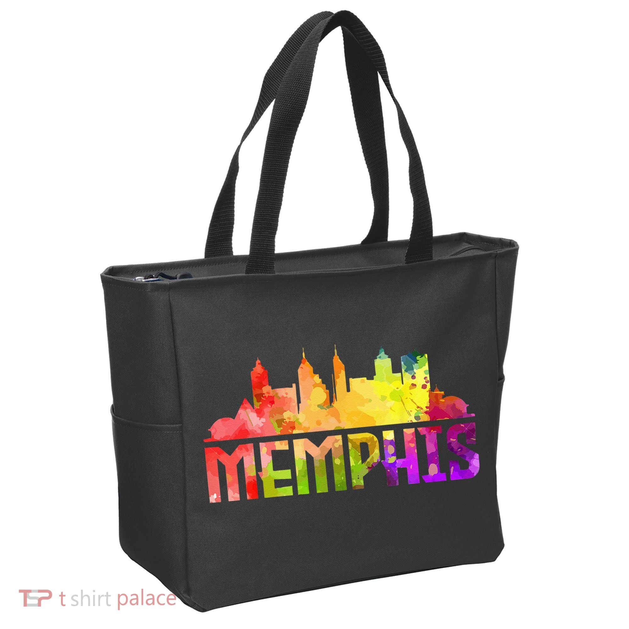 Memphis Skyline Tennessee Souvenir Gift Tote Bag