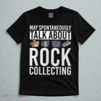 May Spontaneously Talk About Rock Collecting Geology T-Shirt thumb 5