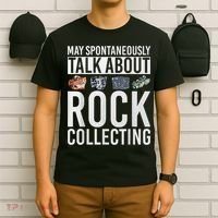 May Spontaneously Talk About Rock Collecting Geology T-Shirt thumb 6