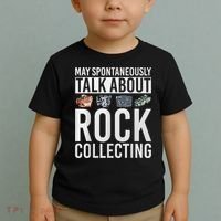 May Spontaneously Talk About Rock Collecting Geology Toddler T-Shirt thumb 2