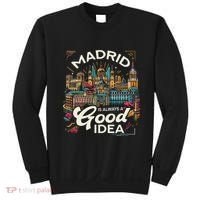 Madrid Spain Travel Vacation Europe I Love Madrid Sweatshirt thumb 0